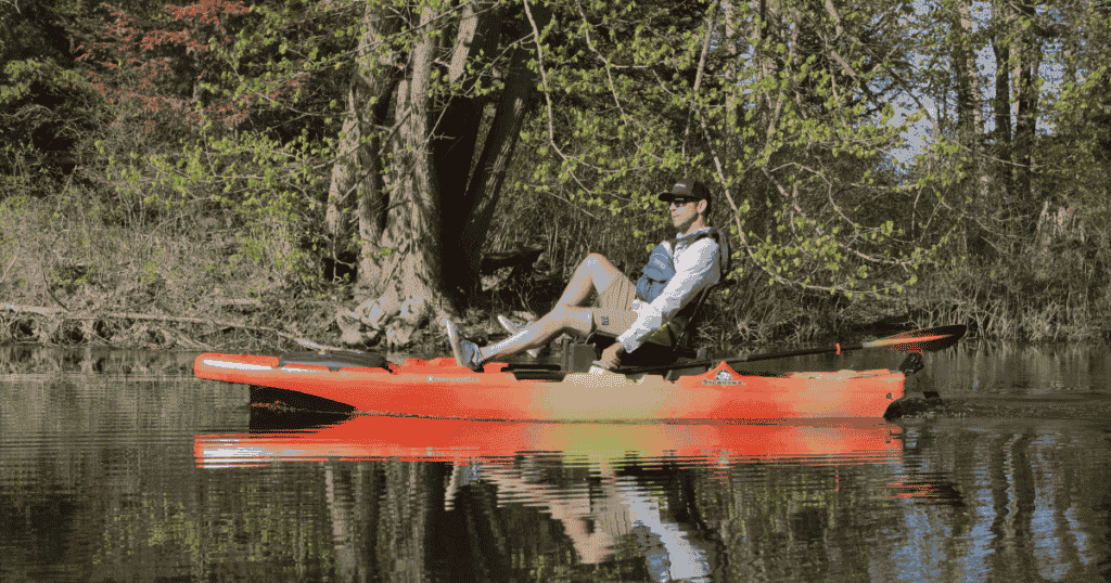ken whiting perception showdown 11 gear review paddletv paddle tales gopaddle best pedal fishing kayak