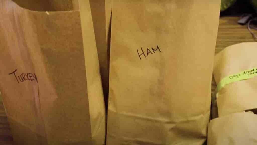 Canoe camping and meal planning Pre-made sandwiches on day 1