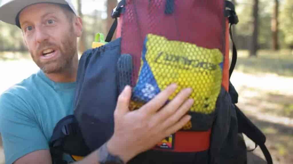 new hiking gear: Lots of pack space for gear in the Waymark backpack