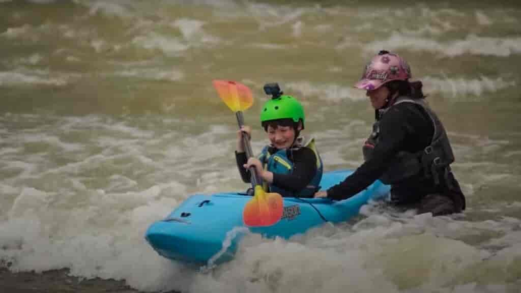 Breaking an activity down is a great way to help a child with fear