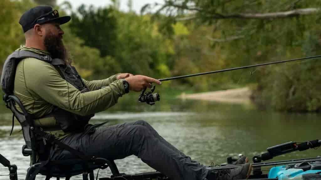 kayak fishing san marcos river texas