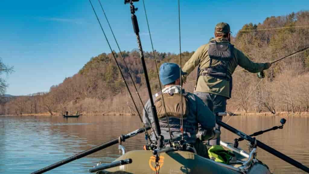 The NRS aluminum frame and thigh support make this boat the winner for standing