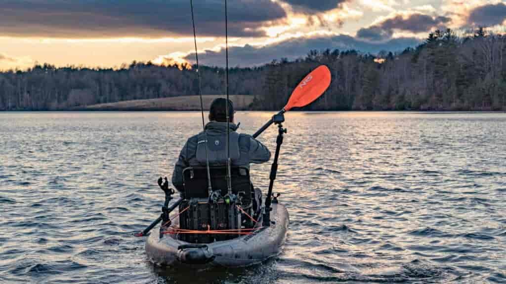 The NRS Pike Pro tracks very well and maintains its speed. Better for more open waters.