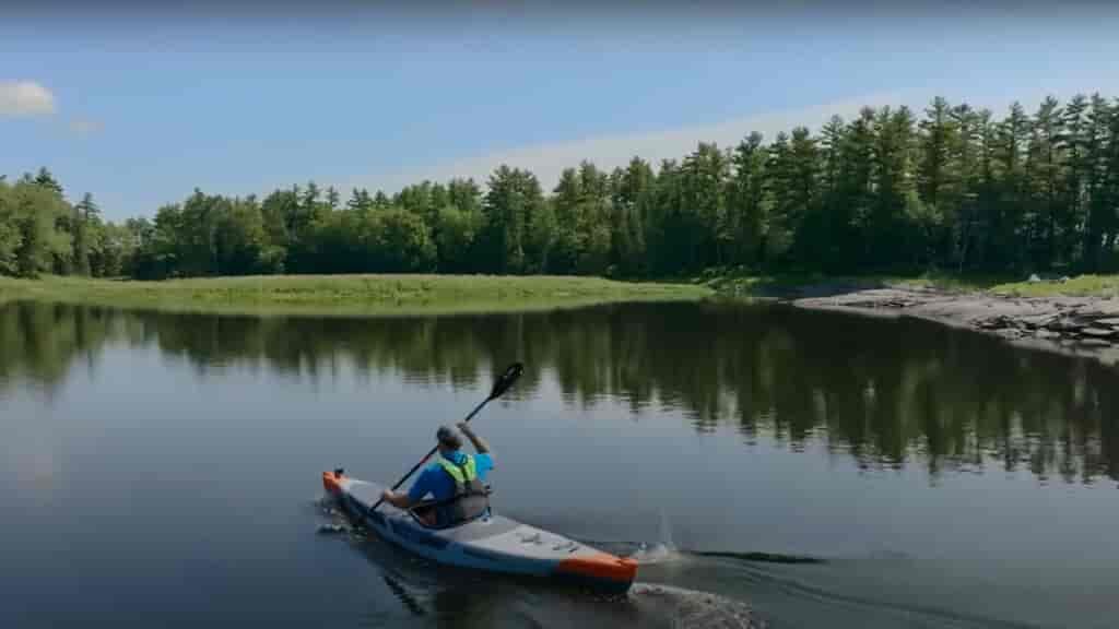 The Itiwit can handle rough conditions and can accommodate a skirt to keep water out.