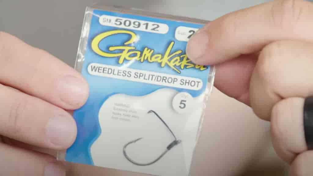 Wacky rig drop shot style hooks