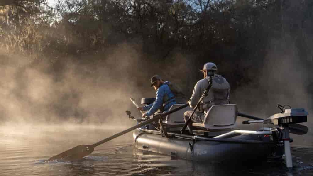 NRS Approach raft is super stable and fun to paddle.