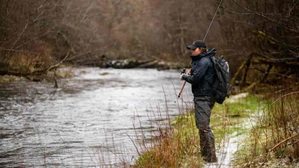 The Steelhead head up to freshwater to spawn.  Your best chance at catching one. Float Fishing with Jigs for Steelhead in Pacific Northwest 