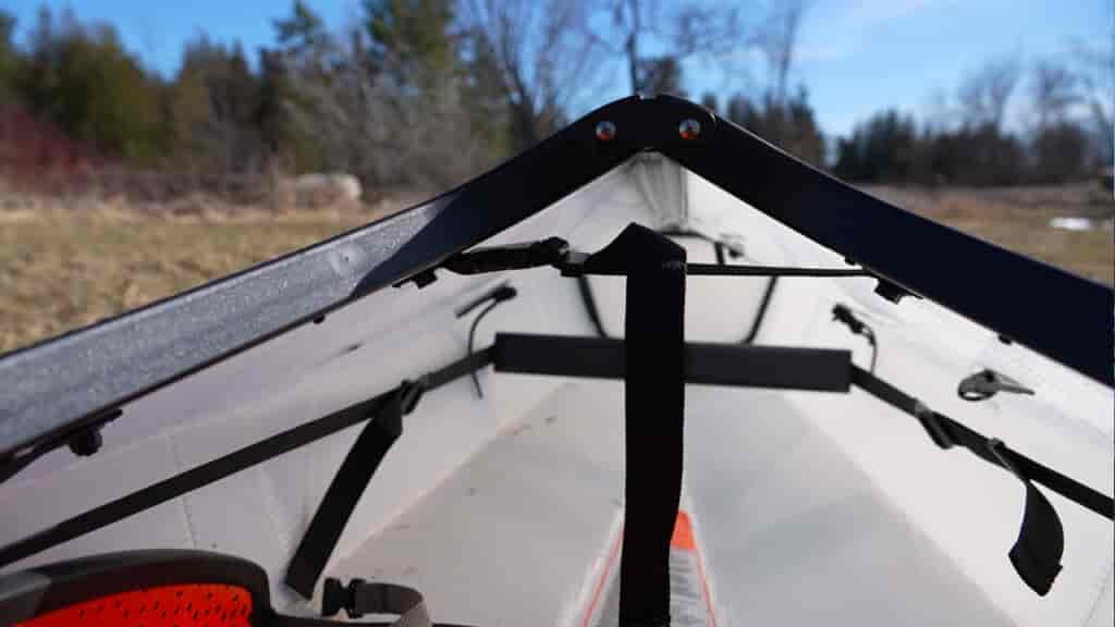 The Oru Coast XT has a few options. you can see I chose the thigh hooks as one!