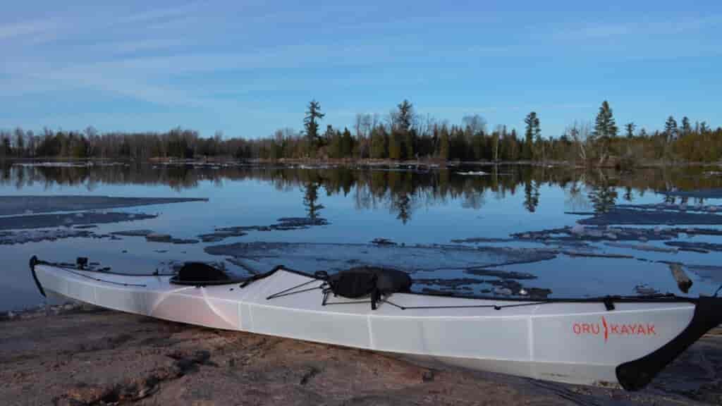 The Oru Coast XT was easy to travel with, comfortable and fun to paddle.