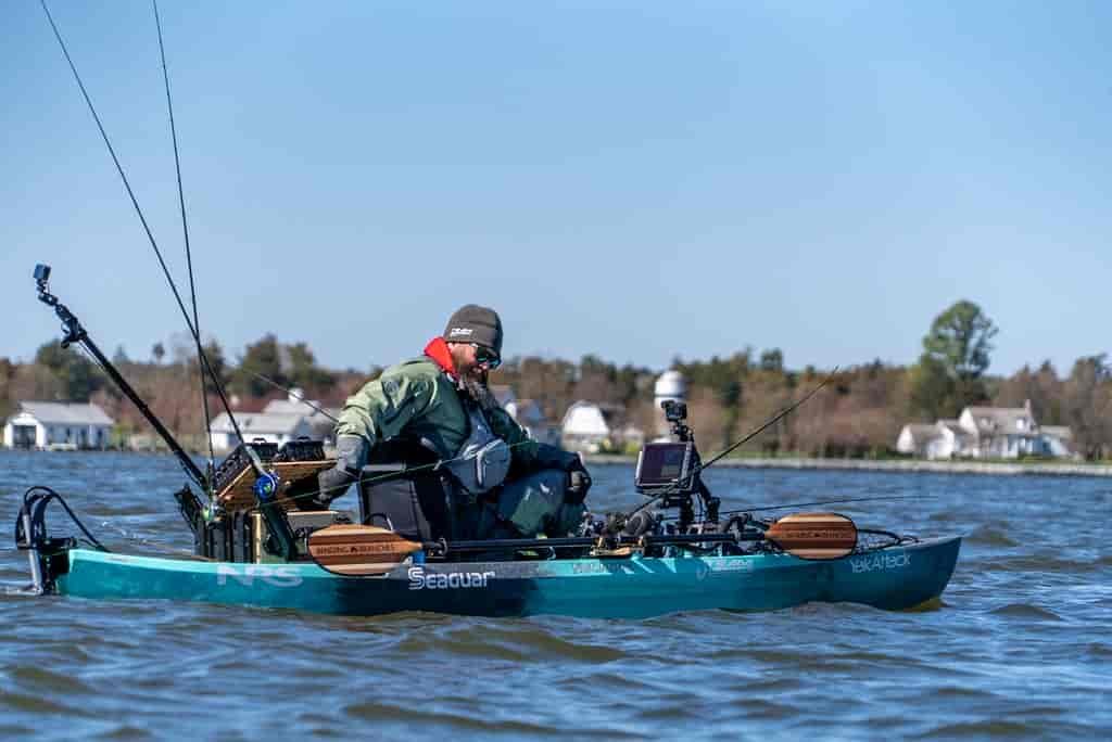 Kent Island Jameson Redding Striped Bass kayak fishing