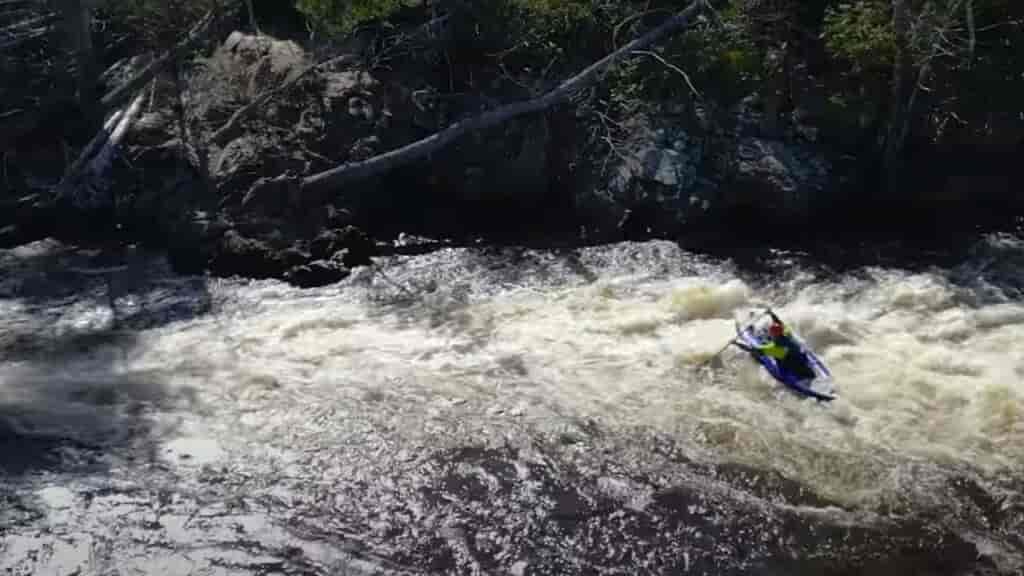 As for stability and performance: It's very stable and not the fastest. More natural to moving water than flat.