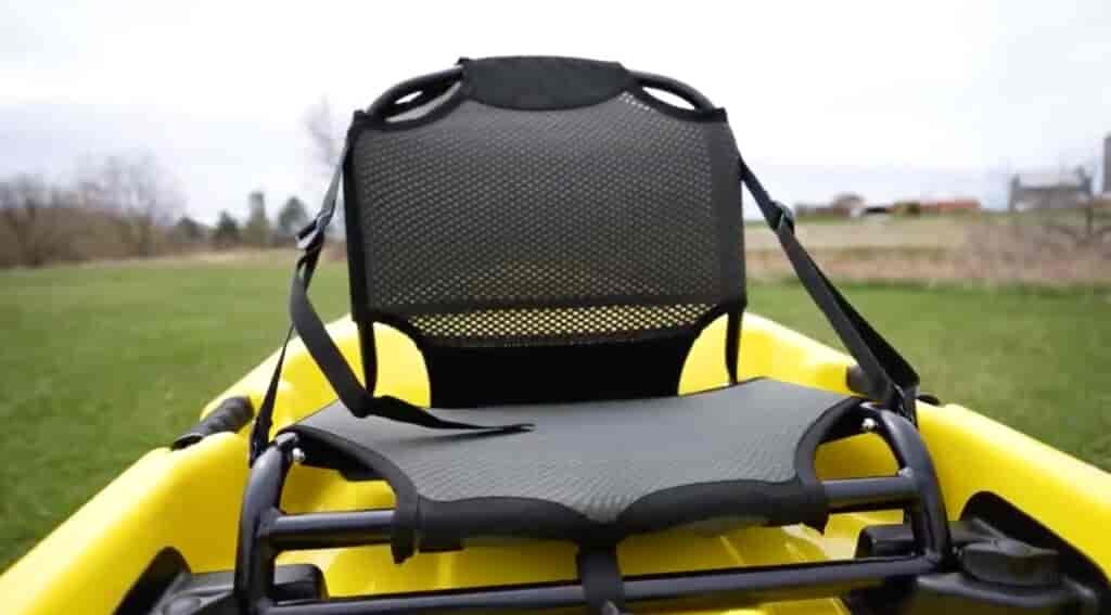 Seat of the Hurricane Osprey 120 Kayak