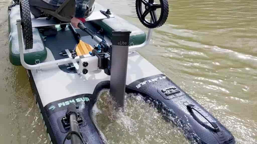 electric motor steering fish sup 1210