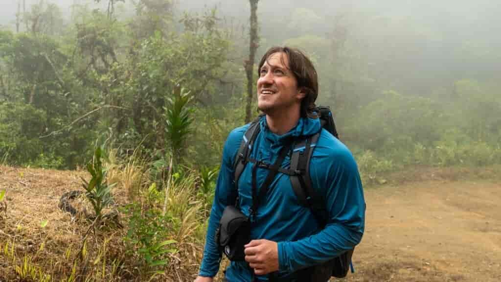 international travel accident insurance provided safety for the Epic trails filming in Costa Rica.