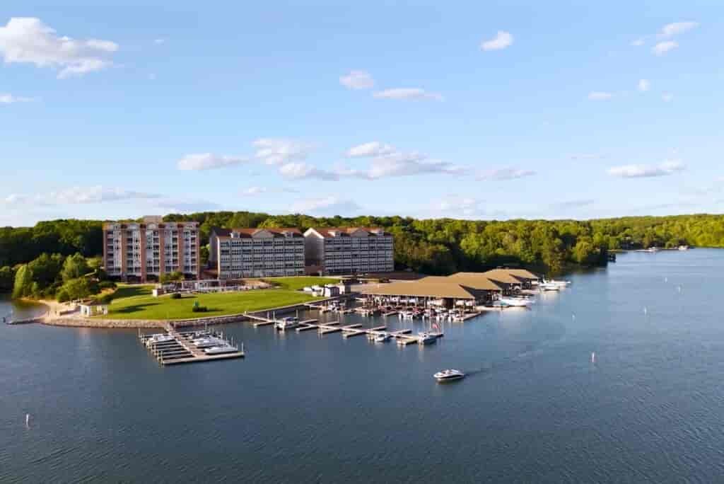 Mariners Landing on Smith Mountain Lake in Virginia.