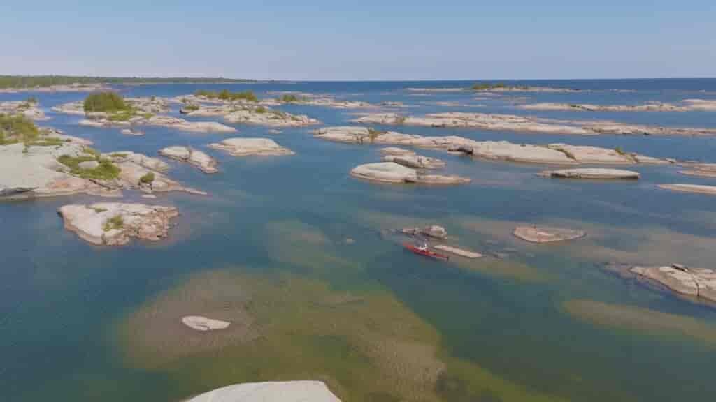30,000 islands near lake huron, georgian bay